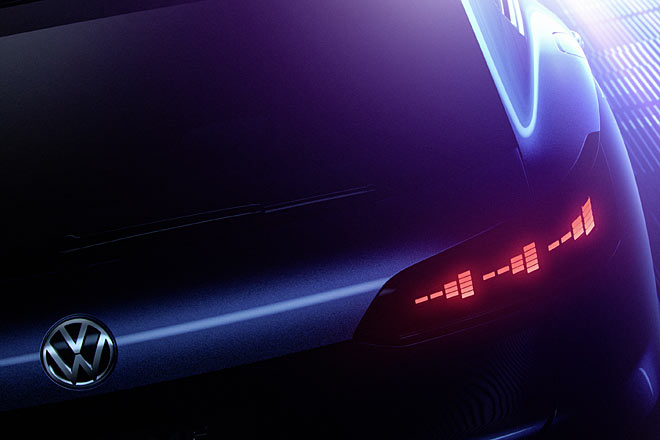 Am Heck gibt es ein markenuntypisches Lichtdesign, das aber durchaus markentypisch werden könnte: Die Studie, die sogar einen Heckwischer trägt, scheint seriennah