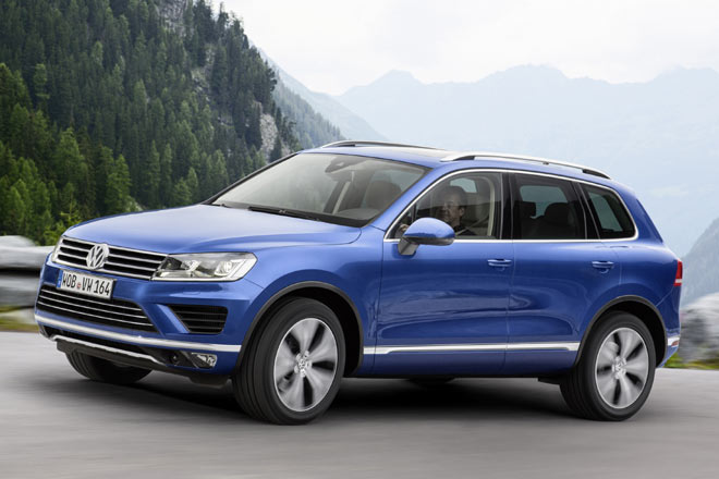 Zum Vergleich noch ein Blick auf den aktuellen Touareg II