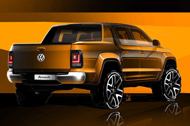 Am Heck tut sich wenig: Abgedunkelte Leuchten à la Caddy mit etwas präziser ausgearbeitetem Innenleben sind die einzigen Änderungen