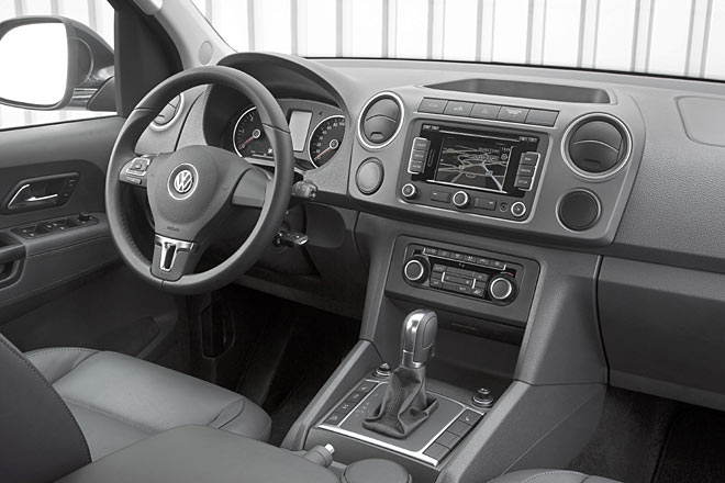 Zum Vergleich das bisherige, stärker nutzfahrzeug-orientierte Ambiente