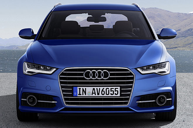 So nämlich sah das bisher aus (mit minimal zurückhaltenderem Frontschürzen-Abschluss außen und anderer Leistenfarbe in den äußeren Lufteinlässen)