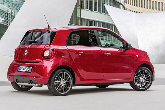 Dritter im Bunde ist der Forfour Brabus