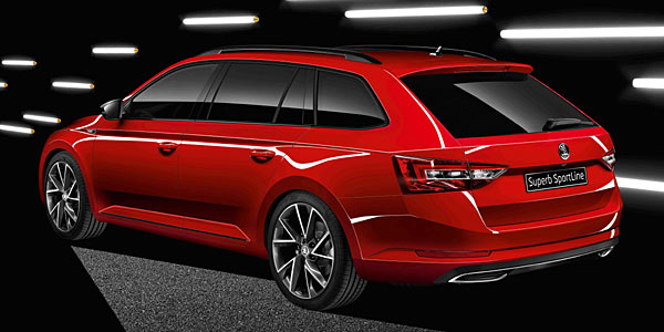 Škoda Superb kommt als SportLine