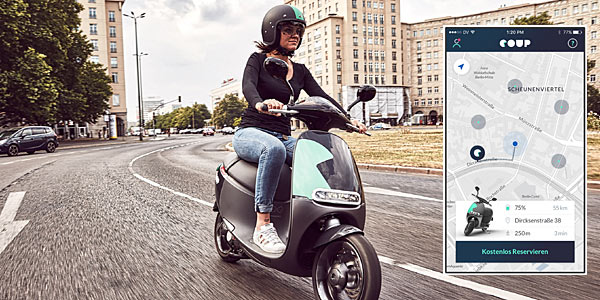 Bosch startet eigenen Sharing-Dienst »Coup«