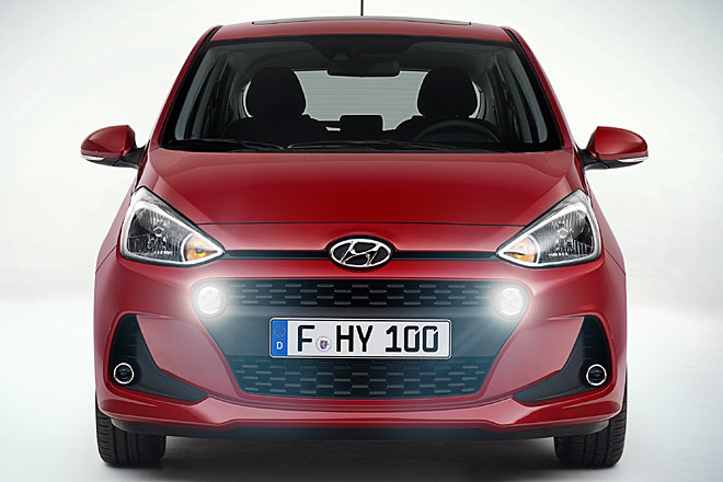 Der neue, rundliche Grill mag uns nicht überzeugen, das hat Hyundai in anderen Baureihen und im &raquo;