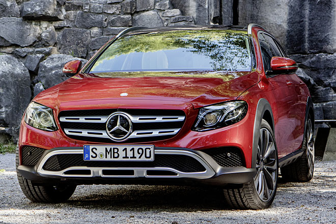 Der All-Terrain setzt auf die üblichen Design-Insignien solcher Modelle