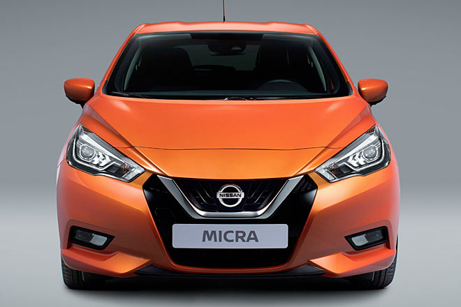 Der Kühlergrill ist etwas &raquo;doppelt gemoppelt&laquo;, kräftige Farben gehören zum Konzept