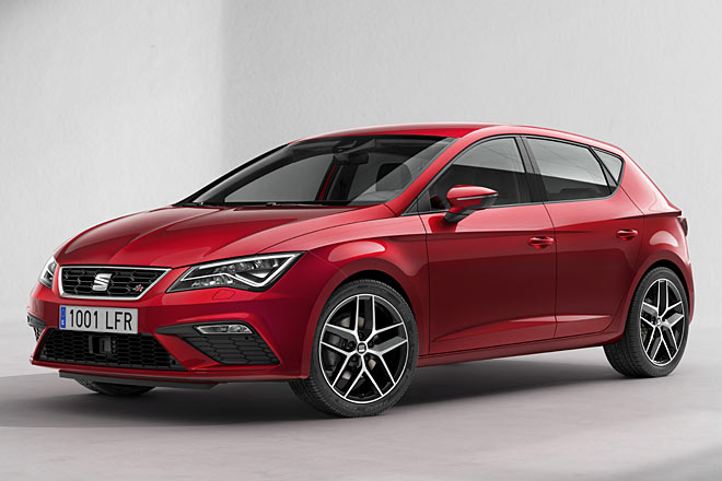 Der Leon ist der schönste und erfolgreichste Seat seit langem. Nun steht eine kleine Auffrischung an, die aber kaum auffällt. Bild zeigt den sportlich angehauchten FR
