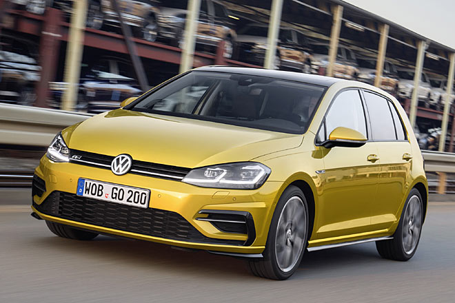 Gestatten, VW Golf VII, Facelift ab 2017. Entgegen der Golf-Tradition bekommt der Bestseller eine Verjüngungskur ungefähr zur Mitte der Laufzeit