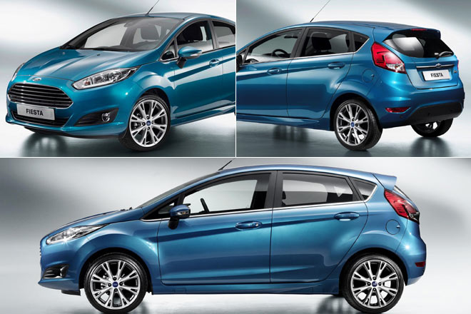 Unruhiger und primitiver: Zum Vergleich der noch aktuelle Fiesta