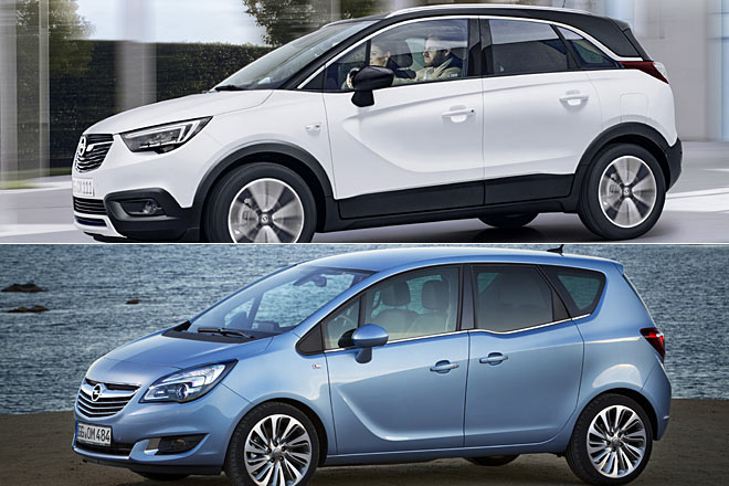 Auch von außen betrachtet ist der Crossland das interessantere Auto