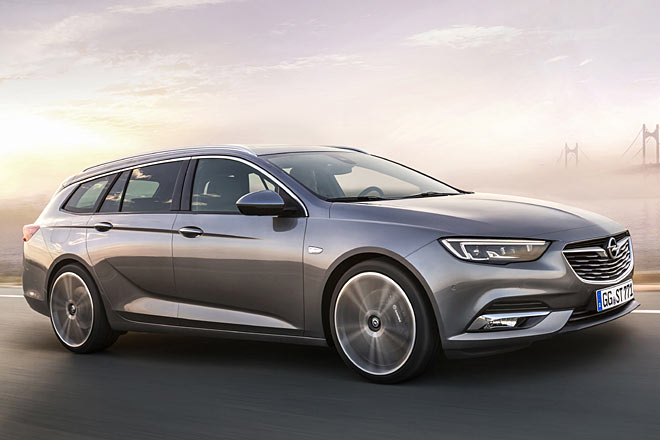 Opel zeigt die zweite Generation des Insignia Sports Tourer. Sie wird noch gr��er, aber auch deutlich sch�ner