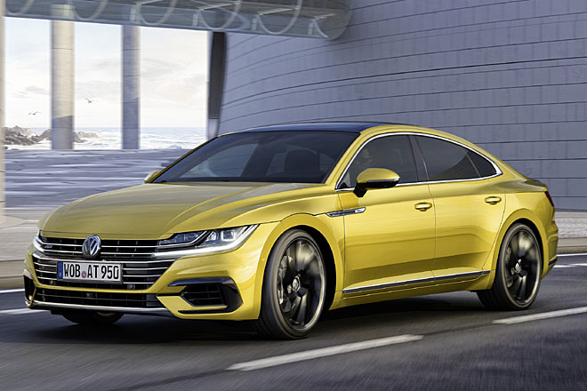 Gestatten, VW Arteon. Der Nachfolger des CC gibt sich optisch auff�llig, bleibt preislich aber im Rahmen