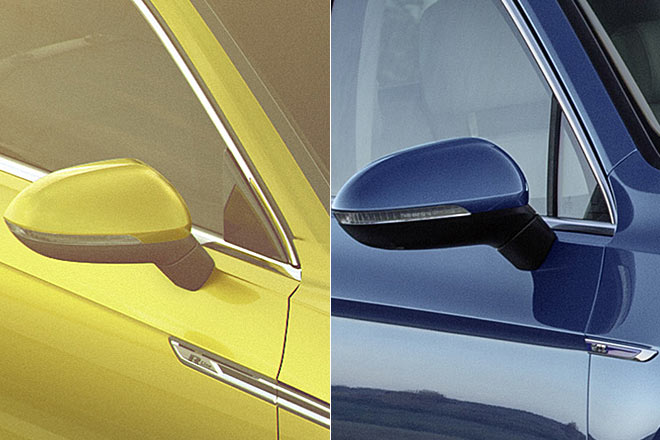 Interessantes Detail: Wo Golf, Tiguan, Touareg und Passat mit einem Mini-Dreiecksfenster an der A-S�ule leben m�ssen, kommt der Arteon pl�tzlich wieder ohne aus