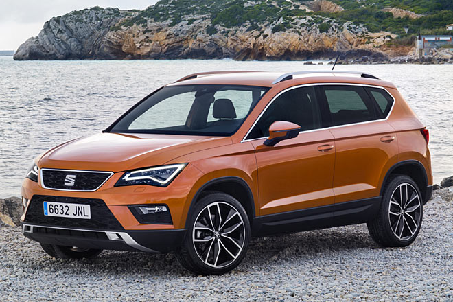... wie den Seat Ateca, der bei Škoda vom Band läuft