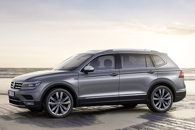 ... greift zum neuen Tiguan Allspace, der Kodiaq-Format aufweist. Angekündigt sind außerdem ein Ibiza-SUV (Arona), ein Golf-SUV (T-Roc) &raquo;