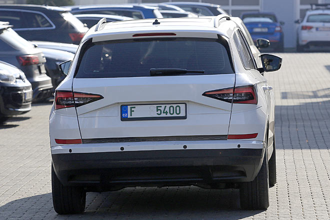 Die Tarnung vermag nur noch Details zu verdecken