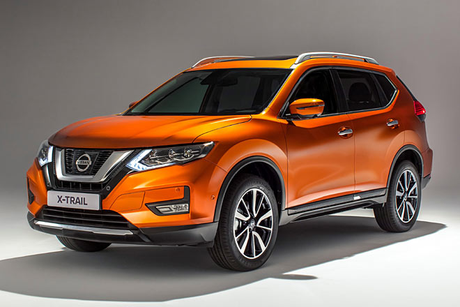 Mit neuen Optik-Details und Ausstattungen fährt der Nissan X-Trail ab September 2017 in die zweite Lebenshälfte