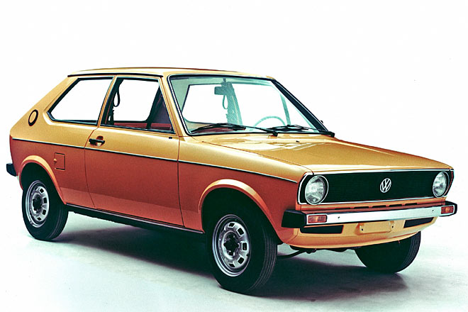 Ähnliche Farbe, völlig andere Welt: Rückblick auf den Polo I von 1975