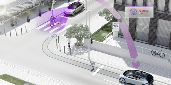 VW: Golf VIII erh�lt serienm��ig Car-to-X-Kommunikation