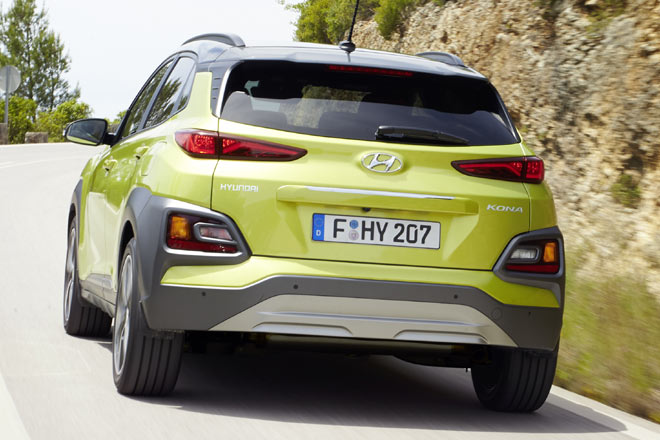 Etwas unruhig, sehr lifestylig, kompakt: So sieht der Kona ohne Tarnanzug aus