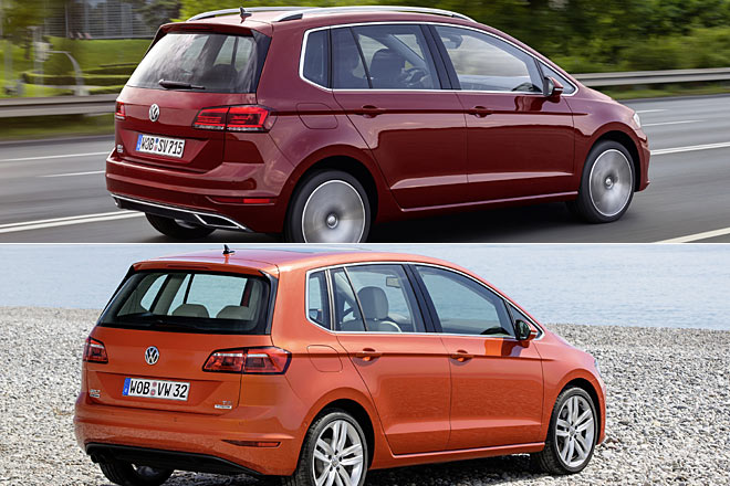 Zweimal Van, zweimal &raquo;schwierige&laquo; Farbe: Die Gegenüberstellung mit dem auslaufenden Modell zeigt die neuen Blenden und Leuchten