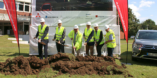 Mitsubishi: Baubeginn für neue Deutschland-Zentrale