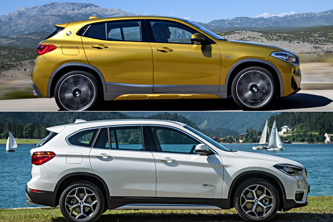 X2 und X1 im Vergleich: Lifestyle-Design trifft Vernunft-Praktikabilität. Wir würden den X2 nehmen