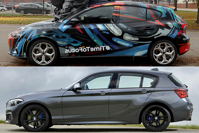 ... Ford das Design dynamischer hinbekommen hat und auch die T�rgriffe besser positioniert