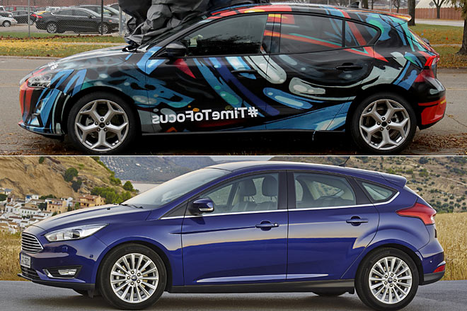 Im Vergleich mit dem noch aktuellen Focus wird der Fortschritt besonders deutlich