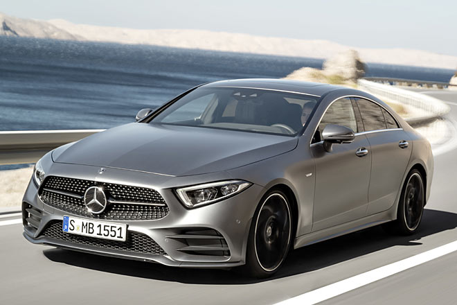 Gestatten, Mercedes CLS, dritte Generation, 2018. Die Neuauflage zeigt die Designphilosophie der &raquo;Sinnlichen Klarheit&laquo;, wie sie die nächsten Jahre bei Mercedes bestimmen wird