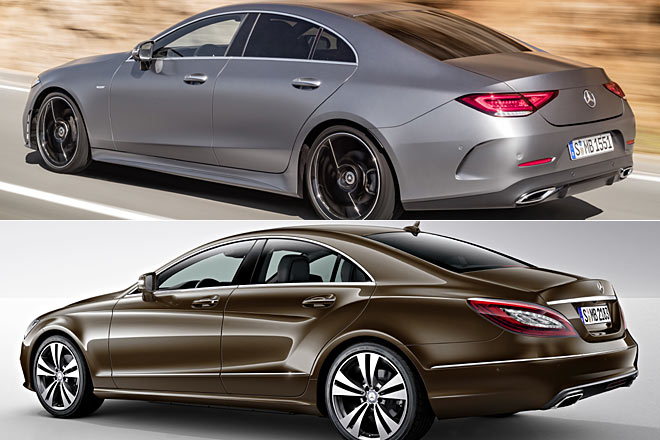 In der Seitenansicht ist der Fortschritt noch klarer, alleine der hintere Türausschnitt spricht Bände