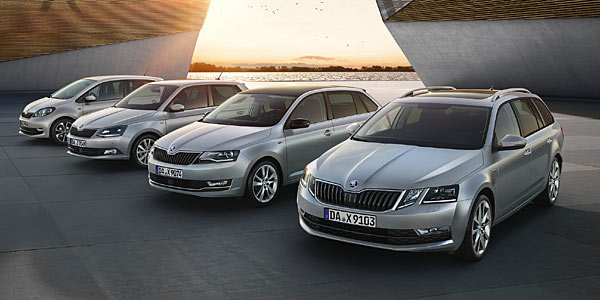 �koda: Sondermodelle in vier Baureihen