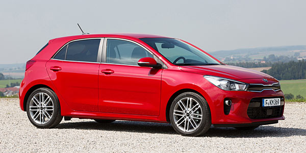 Kia Rio mit neuen Ausstattungen