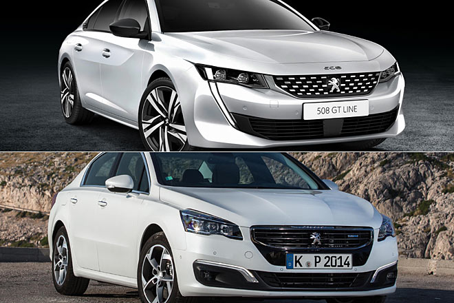 Der neue 508 ist optisch wesentlich besser gelungen als der noch aktuelle