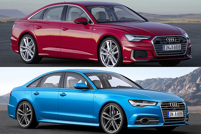 Neu und alt im Vergleich: Die Unterschiede sind überschaubar, zumal wenn man sich unten noch die Chromeinfassung der Fenster hinzudenkt