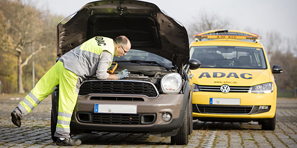 ADAC-Pannenhilfe: Vier Millionen Einsätze 2017