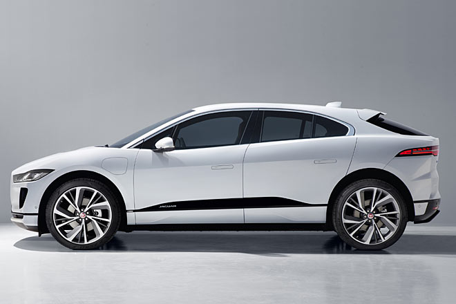 Und so sieht die Elektro-Katze in weißer Lackierung aus