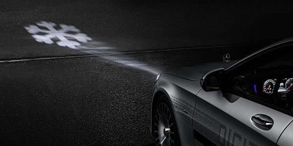 Mercedes: 1 Million Pixel im Scheinwerfer