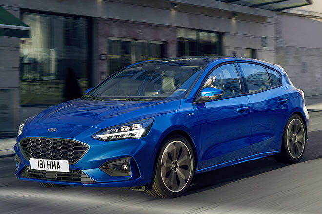 Gestatten, Ford Focus, 4. Generation, 2018. Der kompakte Kölner (hier als sportliche ST-Line) ist völlig neu entwickelt und gestylt