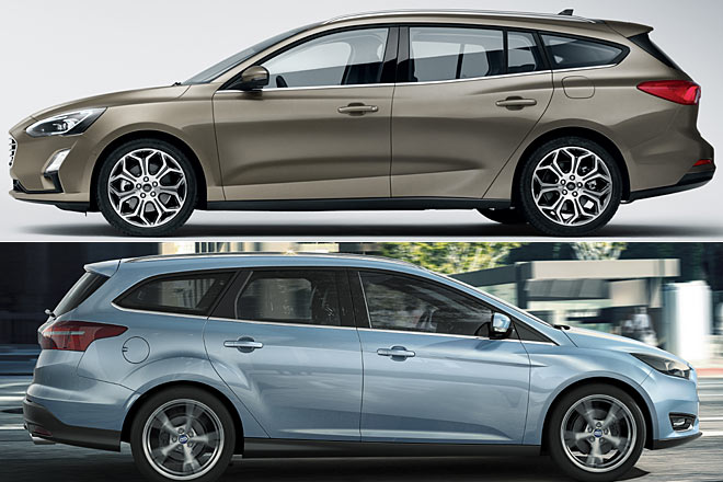 Beim Turnier hat sich die Seitenlinie nicht ganz so stark geändert, wohl aber merklich. Das Fenster in der hinteren Tür war beim Vorgänger besser, weil ungeteilt, gelöst