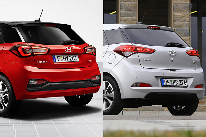 Auch am Heck gefällt uns die nicht-geliftete Gestaltung besser, sieht man einmal von der Rückfahrkamera ab