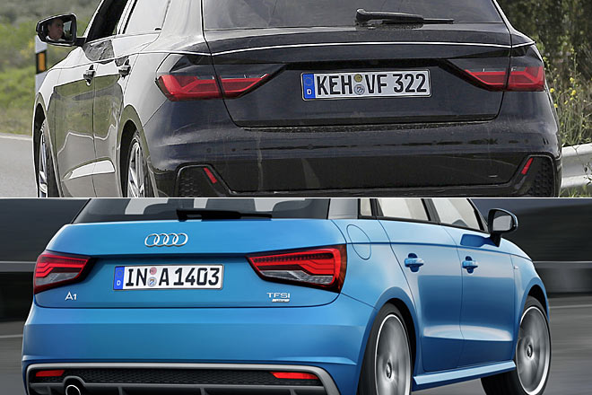 Im direkten Vergleich mit dem noch aktuellen Modell fällt die Umstellung besonders auf