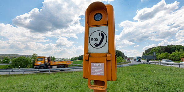 Notrufsäulen sind ein Auslaufmodell