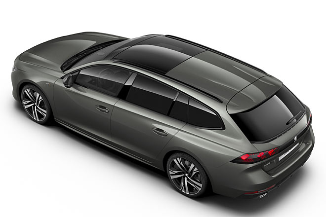 Das Panorama-Glasdach ist nicht allzu groß geraten