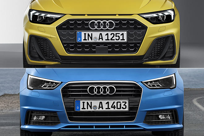 Neuer und alter A1 im Vergleich: Der Fortschritt ist unverkennbar