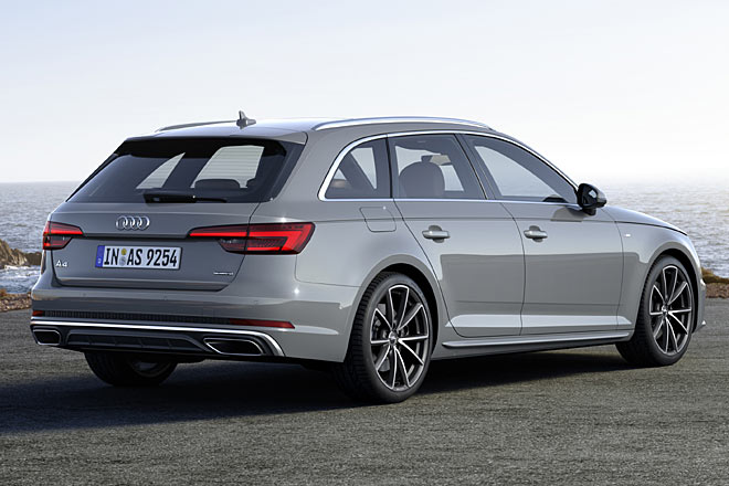 Wesentliche Änderung am Heck ist die Umstellung auf trapezförmige Auspuffblenden. Ob diese &raquo;fake&laquo; sind, bleibt abzuwarten