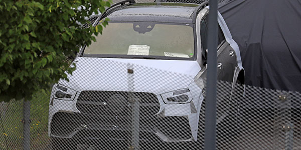 Erlkönig: Mercedes GLE fast ungetarnt