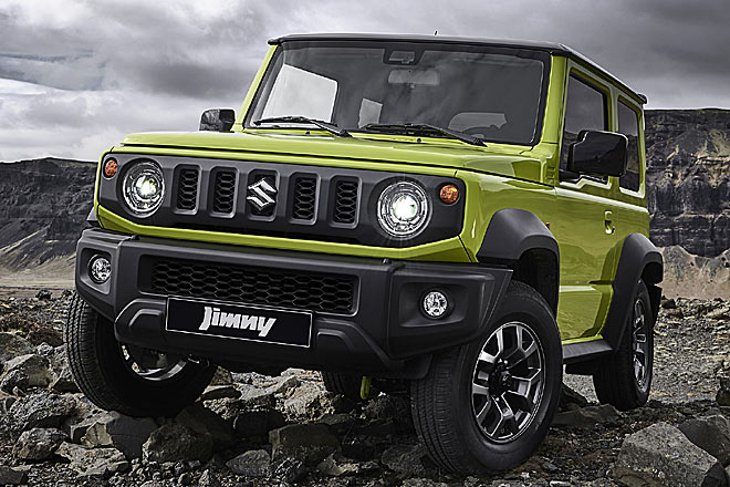 Gestatten, Suzuki Jimny. Die neue Generation erscheint im Herbst 2018 mit markantem Design