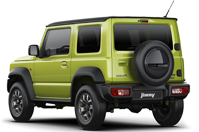 Ach so, die Heckansicht fehlt noch. Die Leuchten sind jetzt komplett in der Schürze untergebracht, die Antenne sorgt für Hingucker